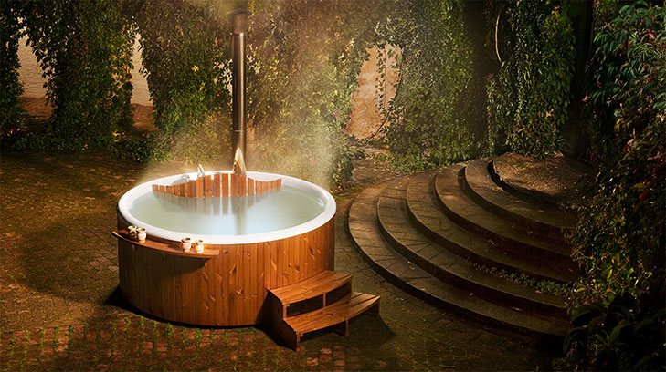 hot tubs outside